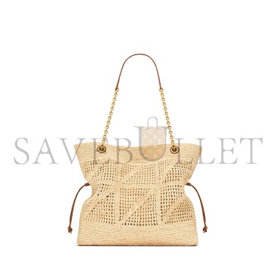 YSL JAMIE SHOPPING IN RAFFIA 838876GAAFY2791 (35*35*10cm)